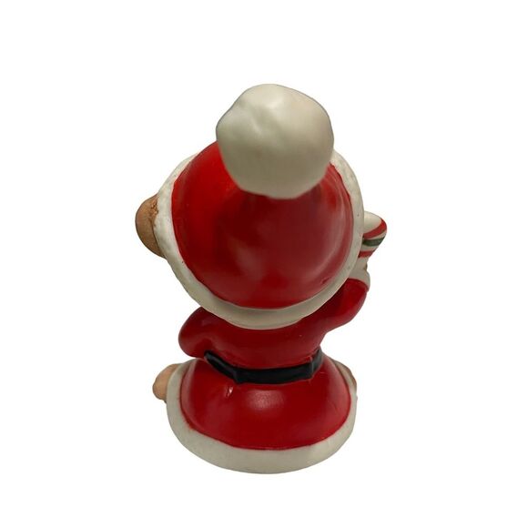 Complete Set of Three Vintage Homco Ceramic Christmas Teddy Bears 5600 - Picture 15 of 16